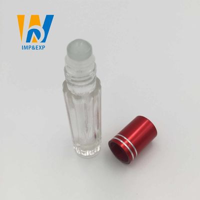 2 uncje 5 ml 7 ml 10 ml przezroczyste mini szklane butelki na perfumy do olejków eterycznych