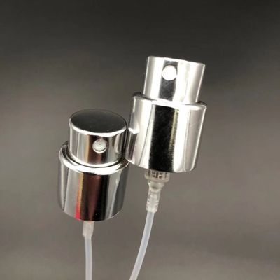 Srebrna śruba Perfumy Metalowa pompa opryskiwacza drobnej mgły 15mm