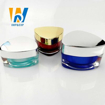 Fioletowy Czarny Brązowy Puste Plastikowe Kosmetyczne Słoiki Kremowe Podwójna Ściana 5 ml 50 ml 10 Oz 10 Gram Plastikowe Pojemniki