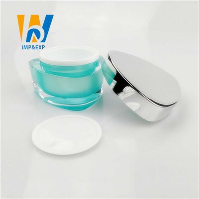 Fioletowy Czarny Brązowy Puste Plastikowe Kosmetyczne Słoiki Kremowe Podwójna Ściana 5 ml 50 ml 10 Oz 10 Gram Plastikowe Pojemniki